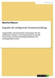 Cover von Impulse für erfolgreiche Teamentwicklung