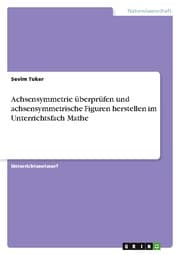 Cover von Achsensymmetrie überprüfen und achsensymmetrische Figuren herstellen im Unterrichtsfach Mathe