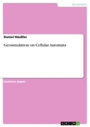 Cover von Geosimulation on Cellular Automata