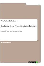 Cover von Exclusion From Protection in Asylum Law