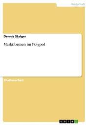 Cover von Marktformen im Polypol