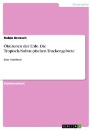 Cover von Ökozonen der Erde. Die Tropisch/Subtropischen Trockengebiete