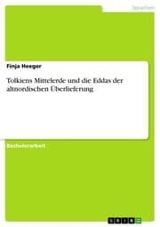 Cover von Tolkiens Mittelerde und die Eddas der altnordischen Überlieferung