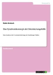 Cover von Das Syndromkonzept als Orientierungshilfe