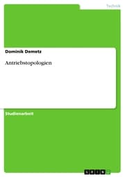 Cover von Antriebstopologien