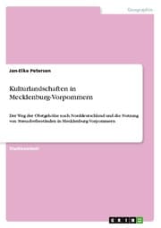 Cover von Kulturlandschaften in Mecklenburg-Vorpommern