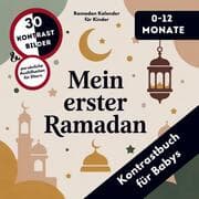 Cover von Kontrastbuch für Babys: Mein erster Ramadan - Ramadan Kalender Kinder 0-12 Monate
