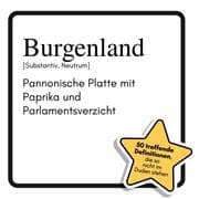 Cover von Burgenland