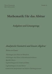 Cover von Mathematik für das Abitur