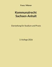 Cover von Kommunalrecht Sachsen-Anhalt