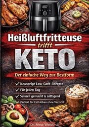 Cover von Heißluftfritteuse trifft Keto - Der einfache Weg zur Bestform