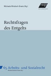 Cover von Rechtsfragen des Entgelts, Bd. 65