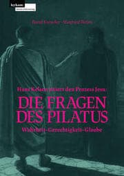 Cover von Hans Kelsen zitiert den Prozess Jesu: Die Fragen des Pilatus