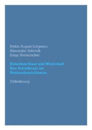 Cover von Zwischen Staat und Wirtschaft