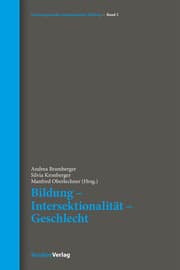 Cover von Bildung - Intersektionalität - Geschlecht
