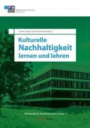 Cover von Kulturelle Nachhaltigkeit lernen und lehren