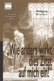 Cover von 'Wie anders wirkt dies Zitat auf mich ein!'