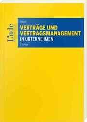 Cover von Verträge und Vertragsmanagement in Unternehmen