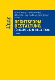 Cover von Rechtsformgestaltung für Klein- und Mittelbetriebe