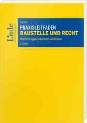 Cover von Praxisleitfaden Baustelle und Recht