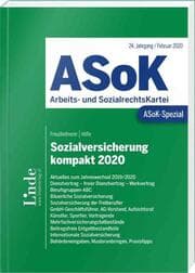 Cover von ASoK-Spezial Sozialversicherung kompakt 2020