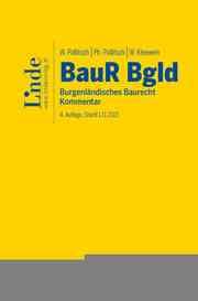 Cover von BauR Bgld. - Burgenländisches Baurecht