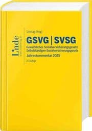 Cover von GSVG & SVSG - Gewerbliches Sozialversicherungsgesetz & Selbständigen-Sozialversicherungsgesetz