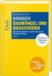Cover von Handbuch Baumängel und Bauschäden (Kombi Print&digital)