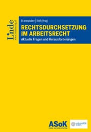 Cover von Rechtsdurchsetzung im Arbeitsrecht