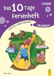 Cover von Das 10 Tage Ferienheft Deutsch 1