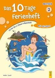 Cover von Das 10 Tage Ferienheft Deutsch 2
