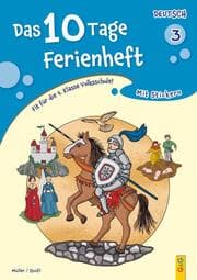 Cover von Das 10 Tage Ferienheft Deutsch 3