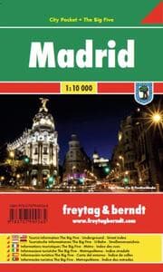 Cover von freytag & berndt Innenstadtplan Madrid 1:10.000
