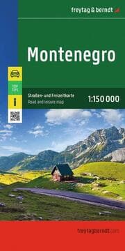 Cover von freytag & berndt Straßenkarte Montenegro 1:150.000