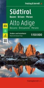Cover von freytag & berndt Straßenkarte Südtirol 1:150.000