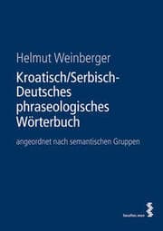 Cover von Kroatisch/Serbisch-Deutsches phraseologisches Wörterbuch