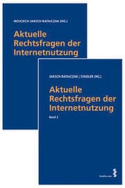 Cover von Aktuelle Rechtsfragen der Internetnutzung Bd.1 u.2