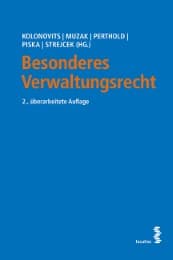 Cover von Besonderes Verwaltungsrecht