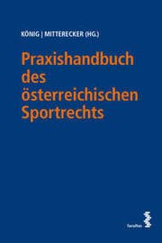 Cover von Praxishandbuch des österreichischen Sportrechts