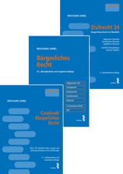 Cover von Kombipaket Casebook Bürgerliches Recht, Bürgerliches Recht und Zivilrecht 24