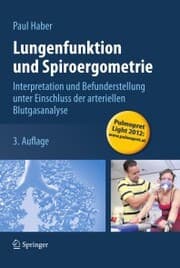 Cover von Lungenfunktion und Spiroergometrie