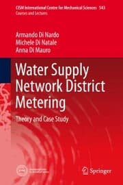 Cover von Water Supply Network District Metering
