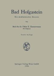 Cover von Bad Hofgastein