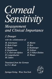 Cover von Corneal Sensitivity
