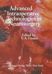 Cover von Advanced Intraoperative Technologies in Neurosurgery