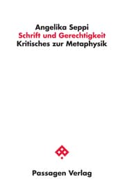 Cover von Schrift und Gerechtigkeit