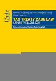 Cover von Tax Treaty Case Law around the Globe 2016
