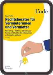 Cover von Rechtsberater für Vermieterinnen und Vermieter