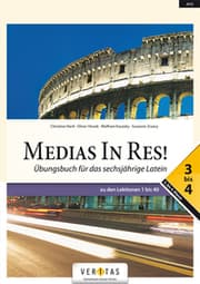 Cover von Medias In Res! L6. 3-4. Lehrplan 2023. Übungsbuch für das sechsjährige Latein