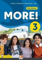Cover von MORE 3 (Lehrplan 2023), Workbook + E-Book